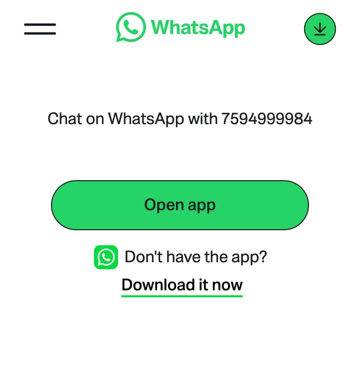 WhatsApp: unnamed number